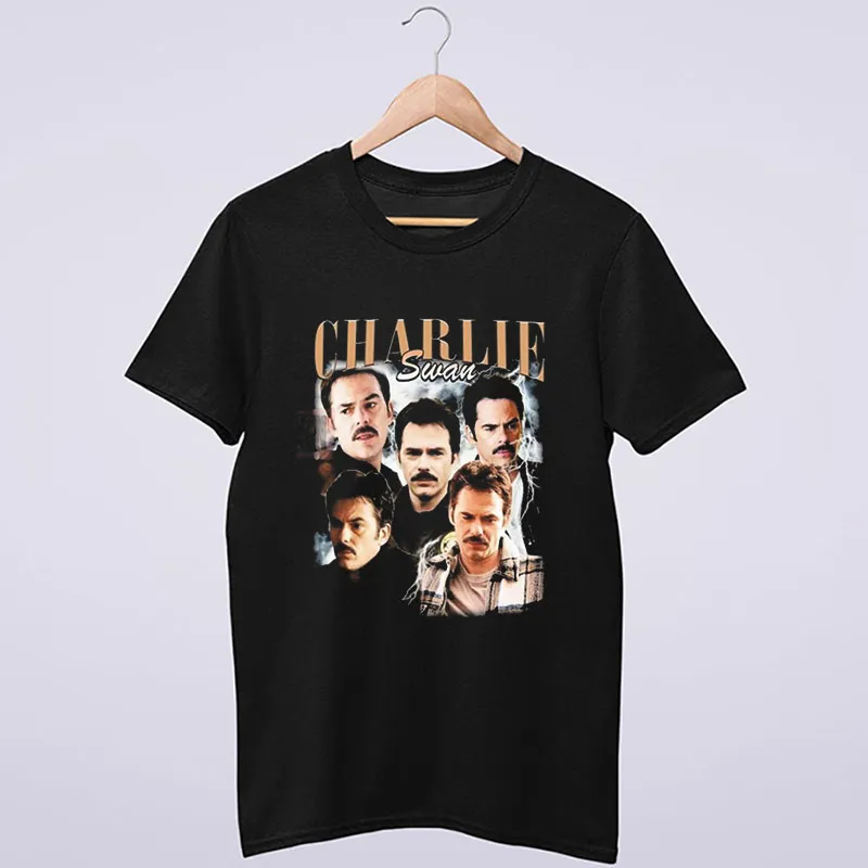 Vintage Inspired Twilight Charlie Swan T Shirt