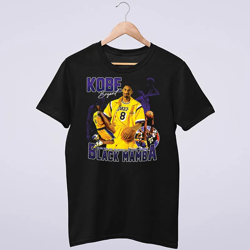 Vintage Kobe Bryant Black Mamba T Shirt