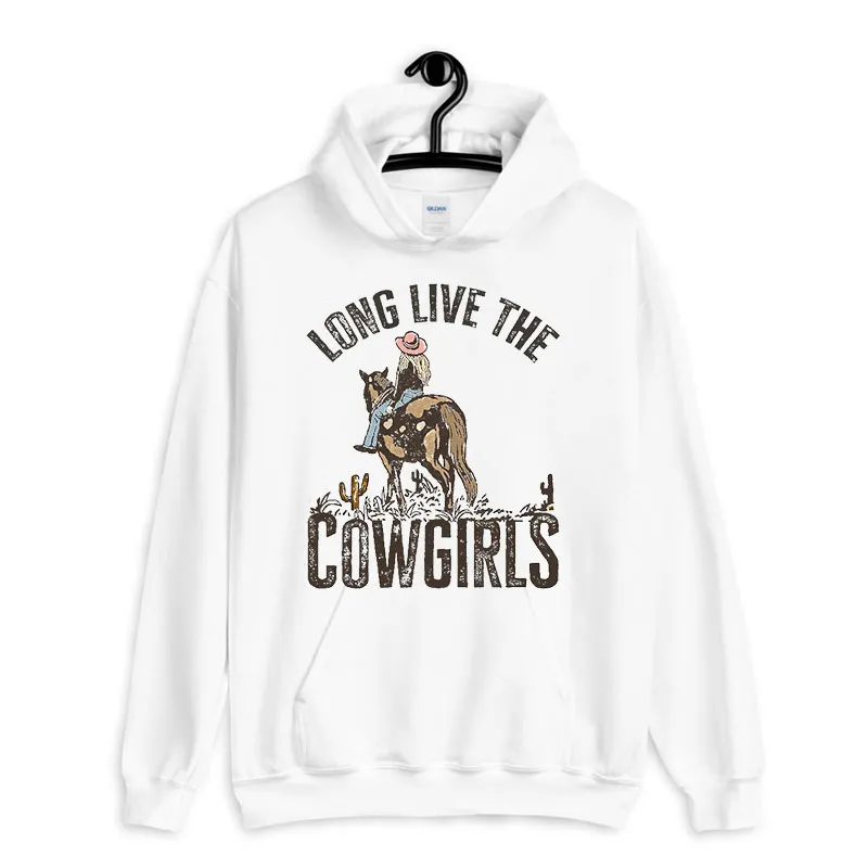 Vintage Long Live The Cowgirl Hoodies