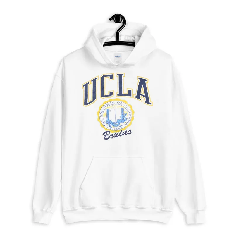White Hoodie The University Of California Bruins Vintage Ucla Shirt