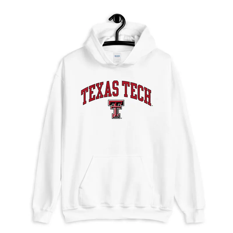 White Hoodie Vintage League Texas Tech Sweatshirt