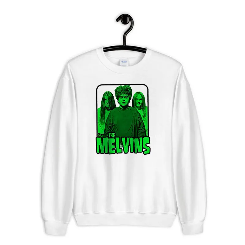 White Sweatshirt Retro Vintage Band The Melvins T Shirt