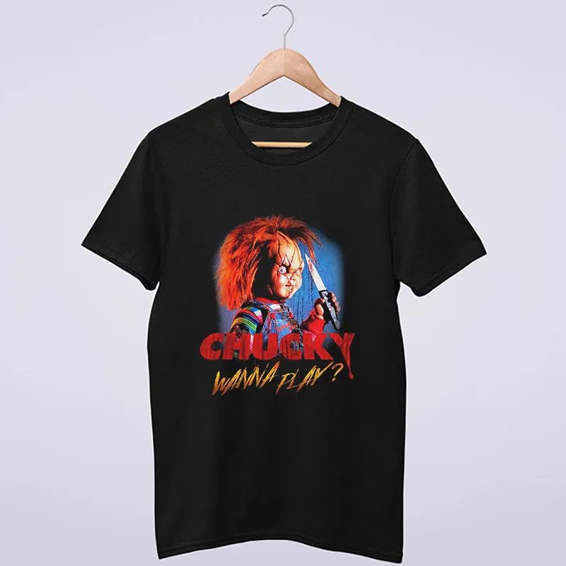 Funny Chucky Wanna Play T Shirt