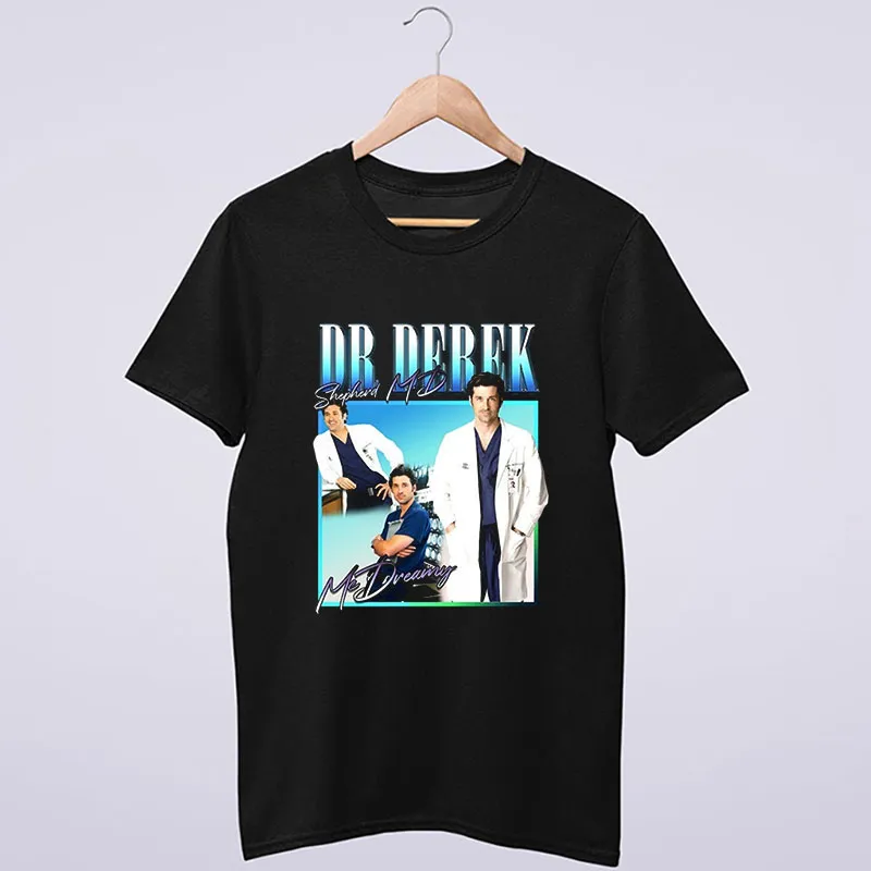 Retro Vintage Dr Derek Sheperd T Shirt