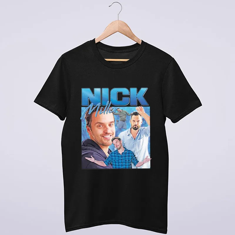 Retro Vintage Nick Miller T Shirt