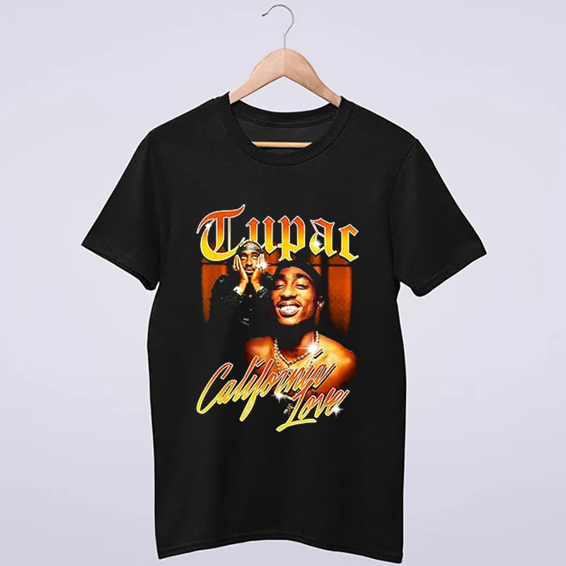 Vintage 2 Pac Shakur California Love Merch T Shirt