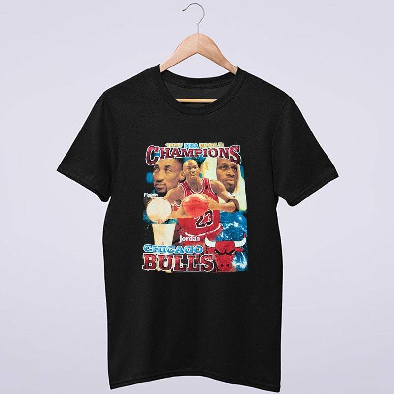 1997 Vintage Chicago Bulls Nba Championship T Shirt