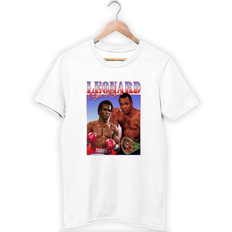 90s Vintage Sugar Ray Leonard T Shirt