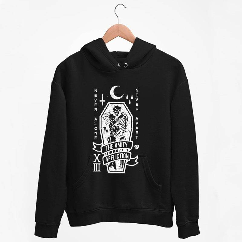 Black Hoodie The Amity Affliction Never Alone T Shirt