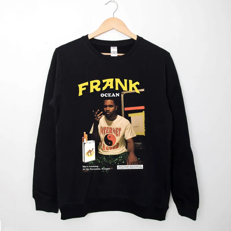 Black Sweatshirt Vintage Frank Ocean Blond Merch Shirt