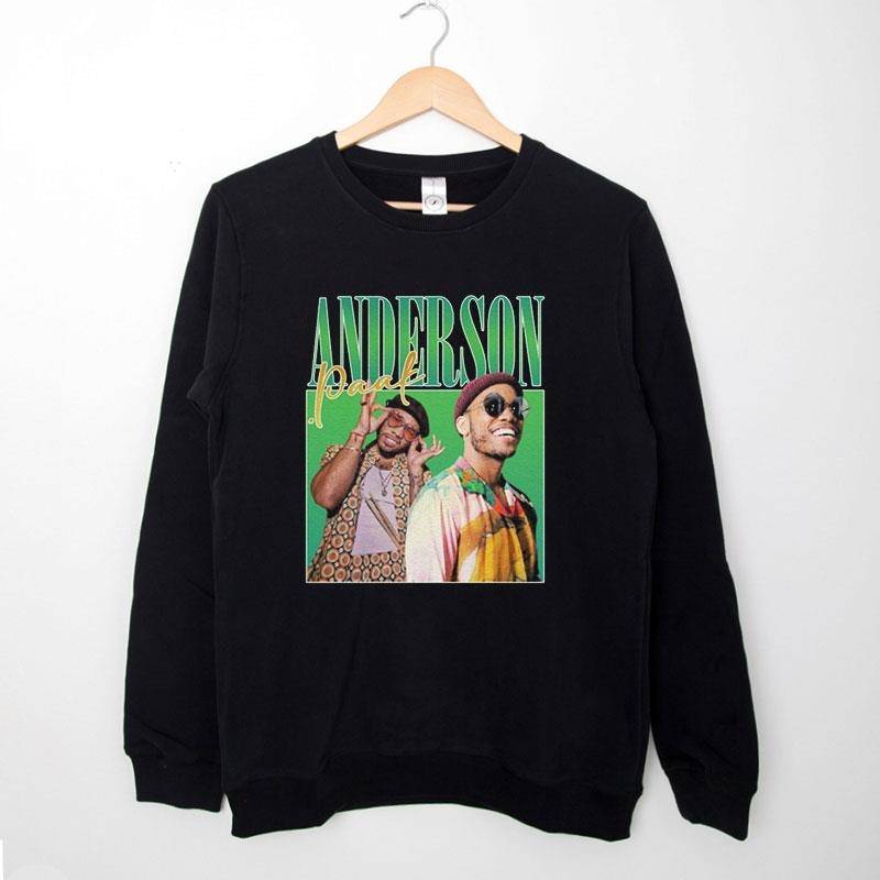 Black Sweatshirt Vintage Inspired Anderson Paak T Shirt