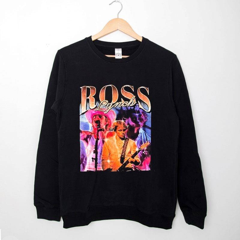 Black Sweatshirt Vintage Inspired Ross Lynch Shirt