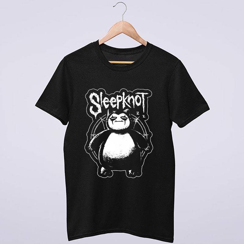 Funny Sleepknot Snorlaw Parody T Shirt