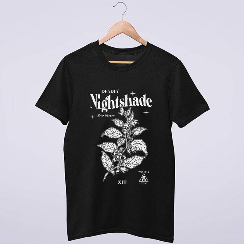 Poison Flower Deadly Nightshade Plant Shirt