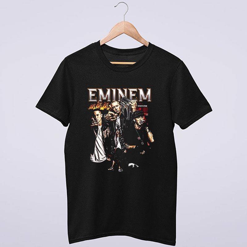 Retro Bloody Chainsaw Eminem T Shirt