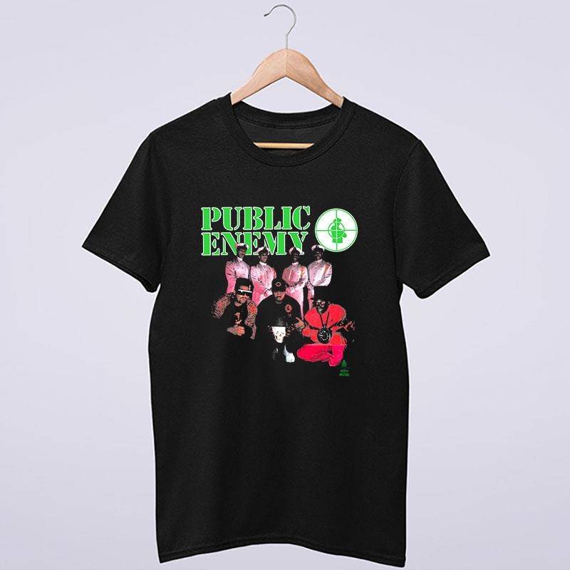 Retro Public Enemy American Hip Hop T Shirt