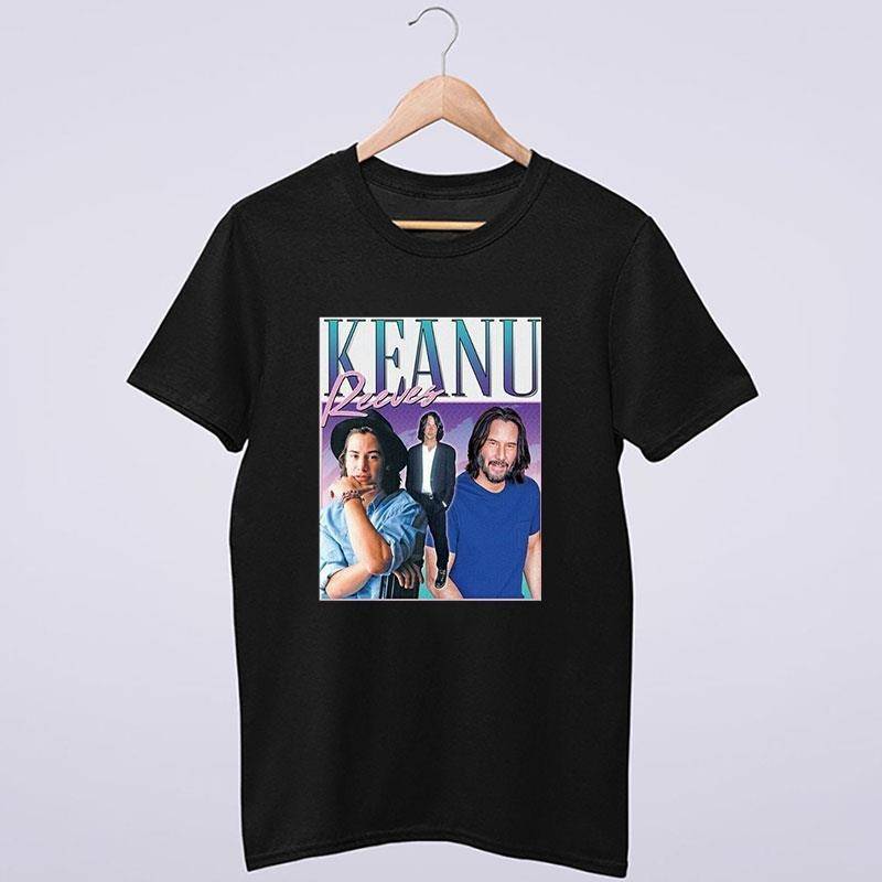 Retro Vintage Keanu Reeves Actor T Shirt
