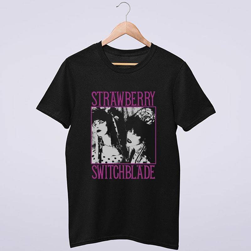 Retro Vintage Strawberry Switchblade Band T Shirt