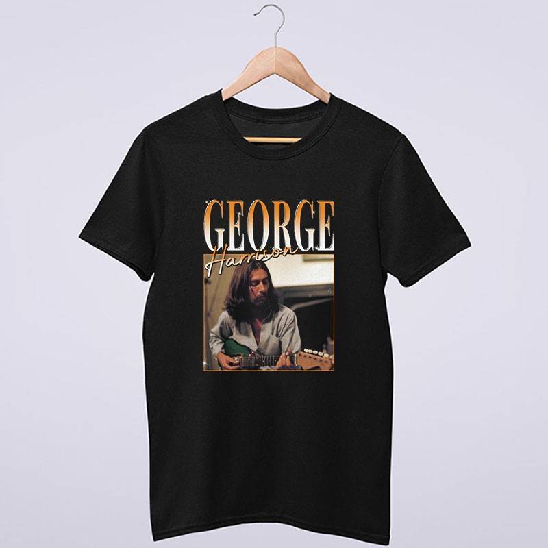 The Beatles Rock Band Music George Harrison T Shirt