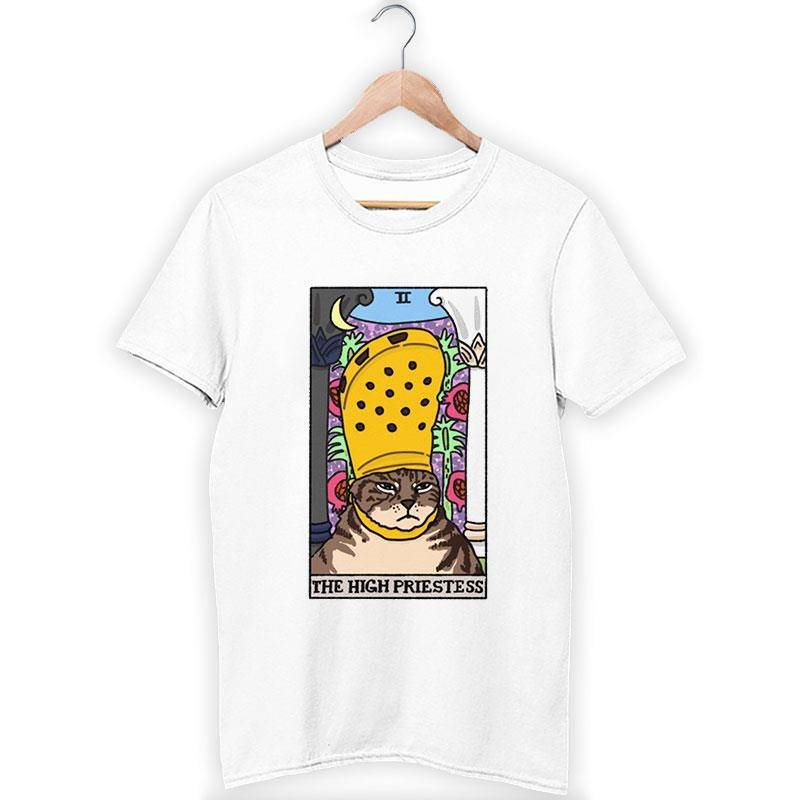 The Original High Priestess Crocs Cat Meme Tarot Shirt