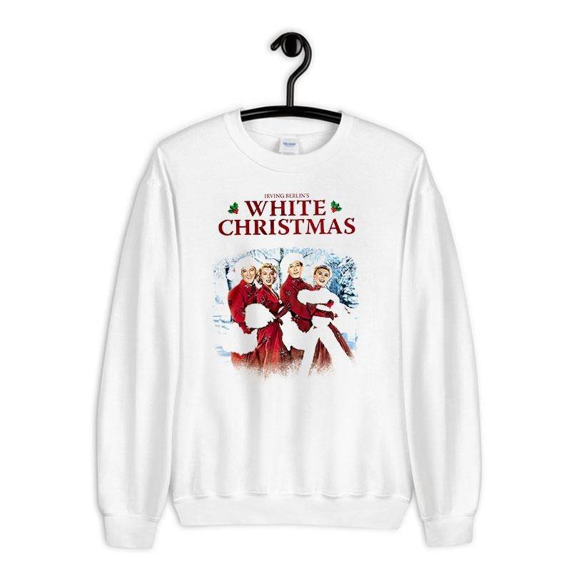 White Sweatshirt Vintage Bing Crosby White Christmas Shirt
