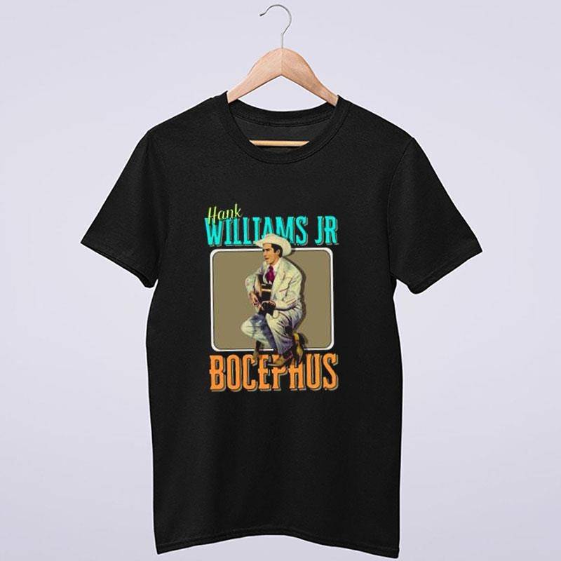 Hank Williams Jr Bocephus Faded An American Singer Shirt