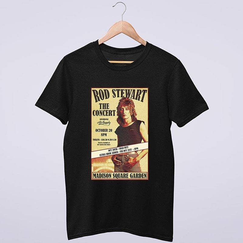 Rod Stewart The Concert Live 1977 T Shirt