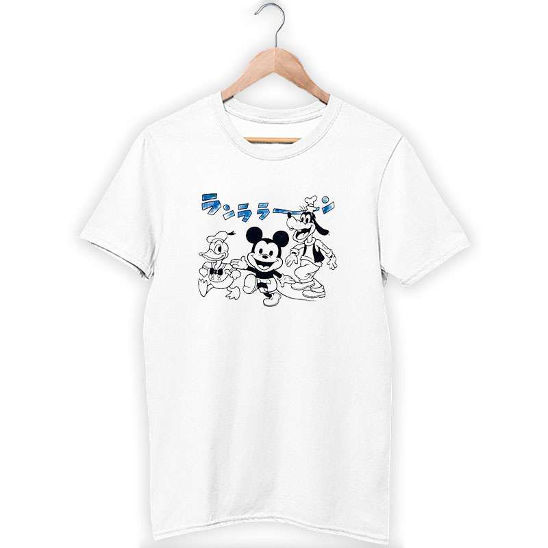 Mickey Mouse And Friends Manga Art Shirt
